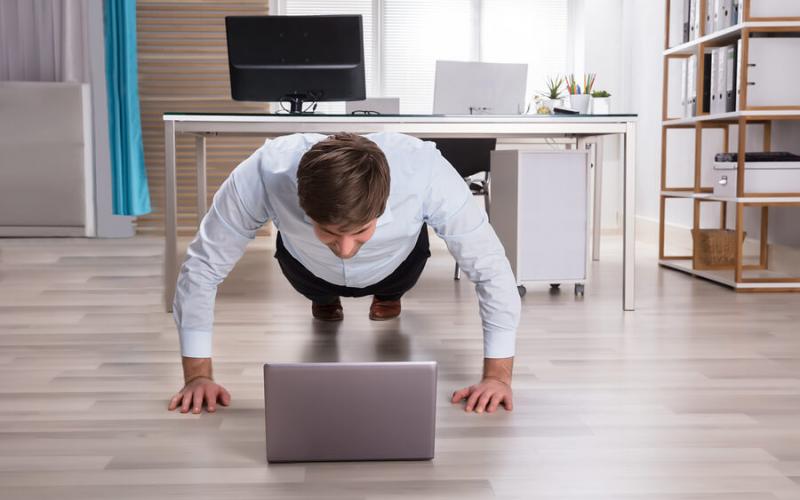 Ginnastica in ufficio