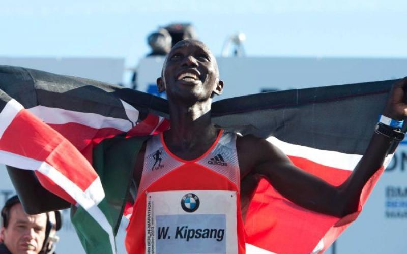 Wilson Kipsang, record mondiale maratona di Berlino 2013